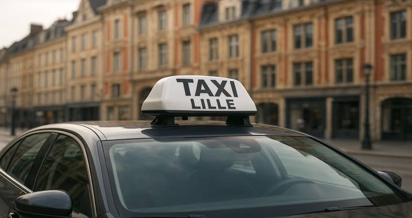 Comment réserver un taxi à Lille ?